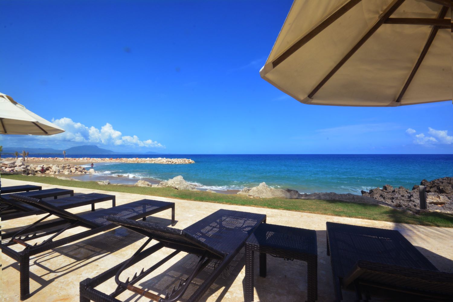 Curated condo living space