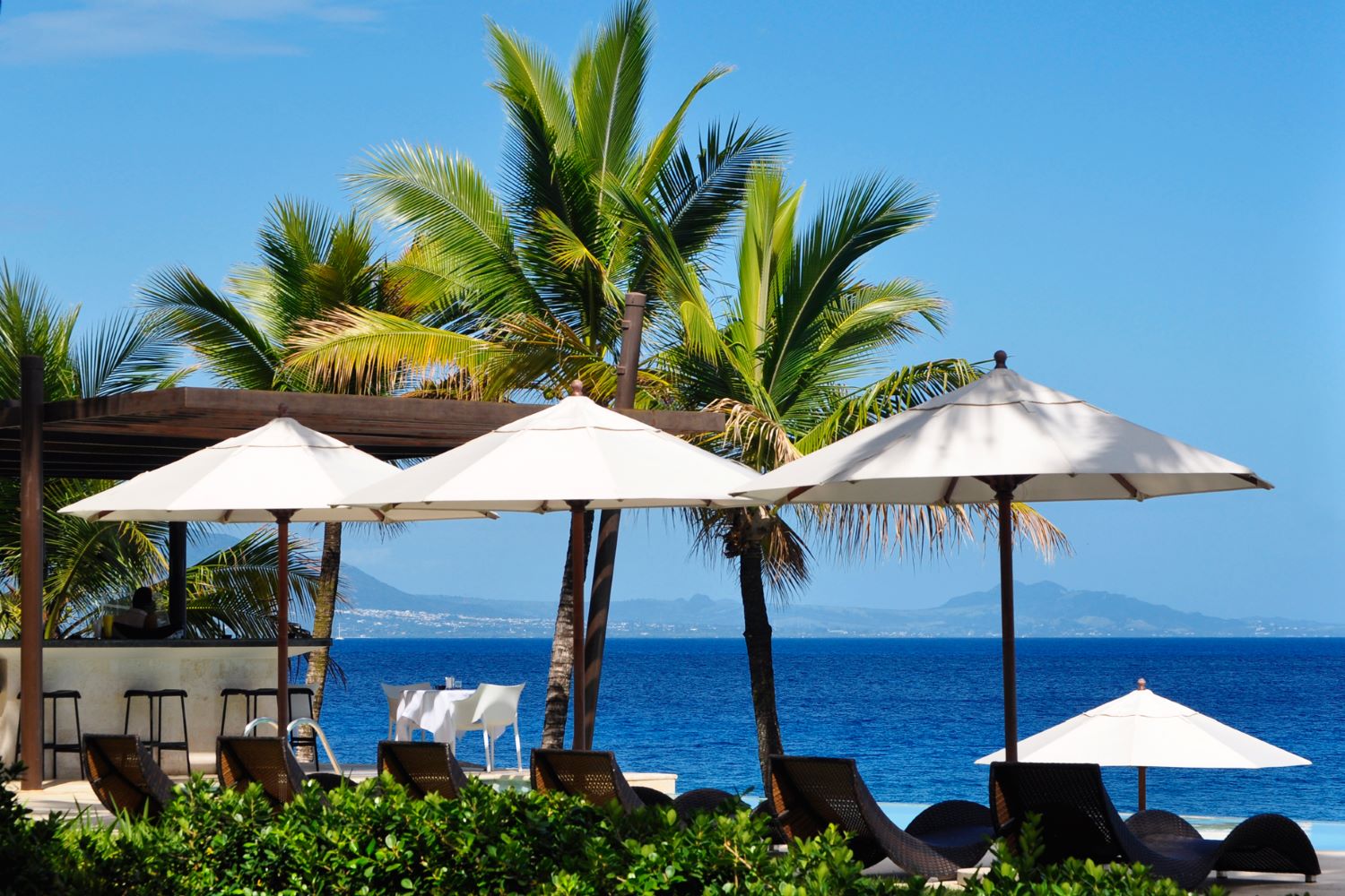 Resort-style condo swimming pool